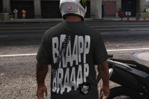 CAMISA STUNT LIFE BRAAP BRAAAAP